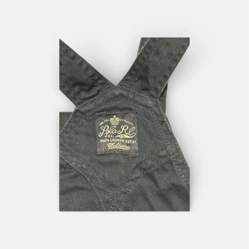 Ralph Lauren Navy Kids Overalls - Picture 3 of 4